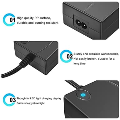 Power Recliner Power Supply, Sopito 2-Pin AC/DC Adapter 100-240V, Quality 29V 2A Switching Transformer, Replacement Part for Recliner Couch/Electric Sofa/Lift Chair/Standing Desk - Image 5