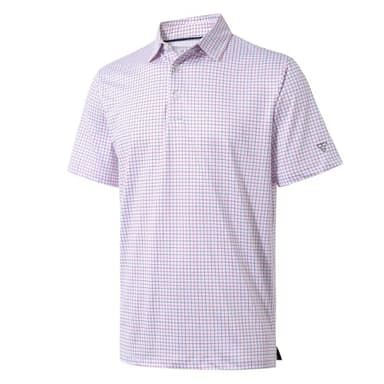 Men's Golf Shirts Dry Fit Short Sleeve Print Performance Moisture Wicking Patterned Polo Shirt for Men - Image 1