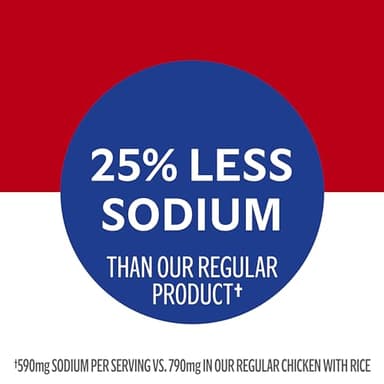 Campbell’s Condensed 25% Less Sodium Chicken and Rice Soup, 10.5 oz Can (Case of 12) - Image 5