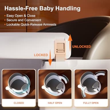 Baby Bath Seat for Babies: Non-Slip Infant Bathtub Chair with Suction Cups, Safe & Comfortable Baby Bath Support, Ideal for Sitting Up, Easy to Clean, Stable Design, Pink (6-24 Months) - Image 4