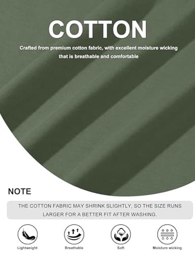 MAGCOMSEN Mens Hoodie Short Sleeve Hoodies Sweatshirt Lightweight Gym Hoodie Pullover Summer Moisture Wicking T Shirts Green,L - Image 5