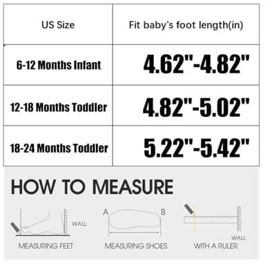 Newsonet Baby Shoes Boys Girls First Walking Infant Non Slip Walker Lightweight Breathable Mesh High Top Sneakers Black White Size 18-24 Months Toddler - Image 6