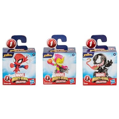 Marvel Spider-Man Mighty-Verse Collection Series 1 Multipack, 3 Collectible 2.5-Inch Action Figures, Super Hero Toys for 4 Year Old Kids and Up (Amazon Exclusive) - Image 6