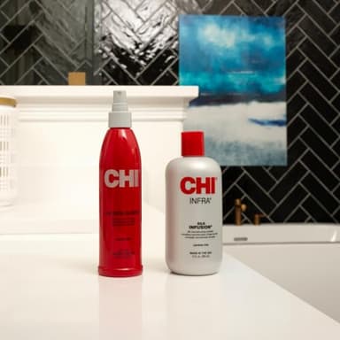 CHI Infra Silk Infusion, Leave-In Reconstructing Treatment To Strengthen & Protect All Hair Types, Alcohol-Free, 6 Oz - Image 2