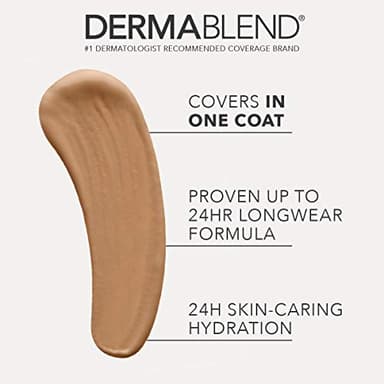 Dermablend Cover Care Concealer, Full Coverage Concealer Makeup and Corrector for Under Eye Dark Circles, Acne & Blemishes, 24-Hr Hydration, Matte Finish, XL Applicator - Image 2