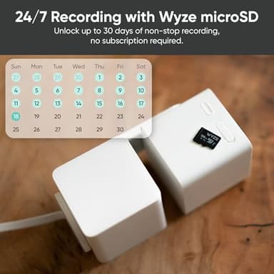 WYZE Cam Pan v3 Indoor/Outdoor IP65 1080P 360° Pan/Tilt/Zoom WiFi Smart Home Security Camera, Motion Tracking for Baby/Pet, Color Night Vision, Works with Alexa&Google Assistant, Free Expert Setup - Image 7