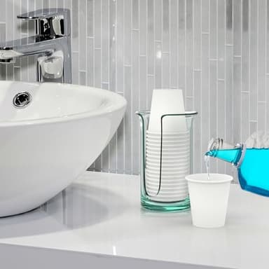 Dealusy 200 Count 3 oz Disposable Coffee Cups, Bathroom Mouthwash Cups, Leak-Free Food Safe Small Paper Mini Cup - Image 4