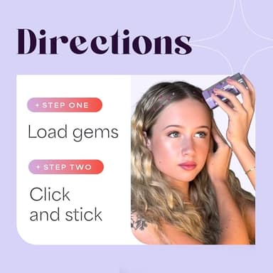 Hair Gem Pen for Girls – 240 Stick-On Hair Gems & Stamper Tool – Hair Jewels Kit for Kids, Festivals, School, Halloween, Parties, Weddings – Easy to Apply & Remove – Hair Accessories by Hally Hair - Image 4