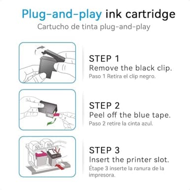 64XL Ink Cartridge Combo Pack Compatible for HP Ink 64 Black Color Compatible for Envy Photo 7855 7858 7155 6255 6200 Envy Inspire 7900e 7955e 7255e 7950e Printer - Image 5