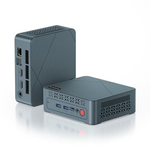 BOSGAME E2 Mini PC, Mini Computers with AMD Ryzen 5 3550H, 16GB DDR4 512GB PCIe SSD, 4K Triple Display, Type-C & USB3.2, RJ45, Wi-Fi 5/BT 5.0, Micro Desktop Computer for Office, Home & Streaming - Image 1