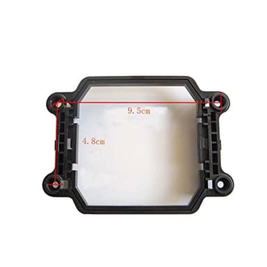 uxcell a13121900ux0265 a13121900ux0265 AMD Plastic CPU Fan Stand Bracket Base Black with Four Screws for AM2 AM3 Socket, Plastic - Image 5