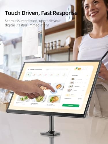 EVICIV 18.5” Portable Monitor Touchscreen | 120HZ 1ms Gaming Monitor | FreeSync, HDR | 400Nits | 1080P FHD IPS | 100% sRGB | VESA & Smart Case | Large Travel External Second Screen for Laptop, Switch - Image 7