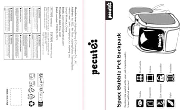 Pecute Cat Backpack Carrier, Large Space Cat Bubble Backpack, Breathable Cat Carrier, Shaded Dog Backpack Carrier, Ergonomic 3D Design for Travel, Hiking, Suitable for Shopping, and Vet, Gray - Image 10