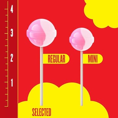 Chupa Chups Cremosa Lollipop Assortment, 2 Ice Cream Flavors, Individually Wrapped Candy for Kids, 10.5 Oz Bag (25 Suckers) - Image 9