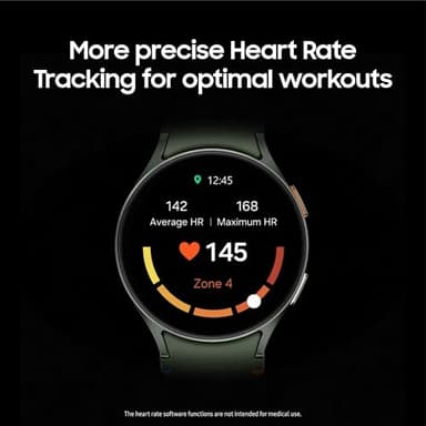 Samsung Galaxy Watch 7 44mm LTE AI Smartwatch w/Energy Score, Wellness Tips, Heart Rate Tracking, Sleep Monitor, Fitness Tracker, 2024, Silver [US Version, 1Yr Manufacturer Warranty] - Image 2