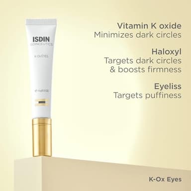 ISDIN Isdinceutics K-Ox Eyes - Rich Vitamin K Oxide Eye Cream for Dark Circles and Under-Eye Rejuvenation, 0.5 OZ - Image 8