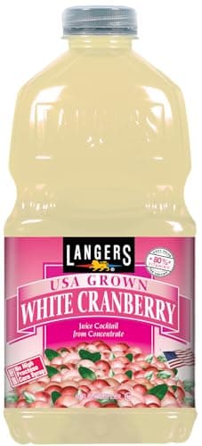 Langers White Cranberry Juice Cocktail, 64 Fl Oz (Pack of 8) - Image 1