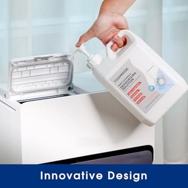 Yuamdoe Deep Cleaning & Deodorizing Solution, 85 FL OZ/2.5L, Designed for Roborock, Compatible with Saros Series, S8 Series, S7 Series, Q Revo Series,Q Series, Blended Flowery - Image 3