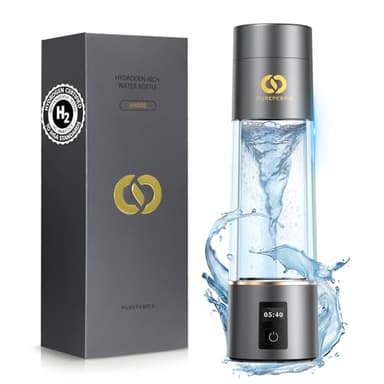 Hydrogen Water Bottle Generator – Up to 6400PPB Pure Hydrogen | IHSA Certified SPE/PEM Tech | Portable Hydrogen Water Bottle for Better Hydration, Recovery & a Thoughtful Wellness Gift - Image 1