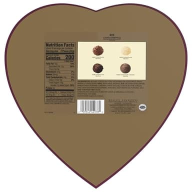 Lindt Valentine's Gourmet Truffles Assorted Chocolate Candy Heart, 10.6 oz. - Image 9