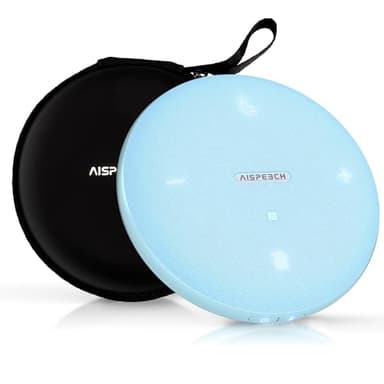 Bluetooth Conference Speakerphone M4 with AI Noise Reduction, AI Summaries, AI Transcription with 60-Language Support, 13FT 360° Voice Pickup,10-Hour Battery Life for Zoom and Teams, Blue - Image 1