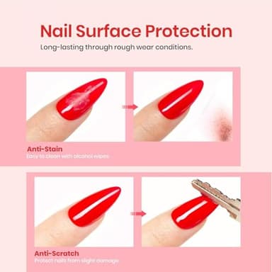 Vishine Top Coat- 15ML No Wipe Top Coat Gel Nail Polish High Gloss Shine Finish Long Lasting Home DIY Professional Manicure - Image 10