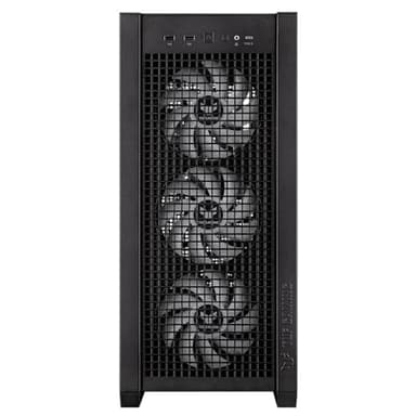 ASUS TUF Gaming GT302 ARGB ATX Mid-Tower PC Case Four 140 x 28 mm ARGB fans for high airflow and static pressure, interchangeable side panel, detachable top panel, hidden-connector motherboard support - Image 9