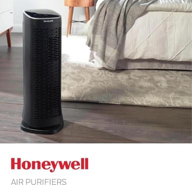 Honeywell Air Genius 5 Air Purifier for Large Rooms up to 1200 Ft², Permanent Washable Filters, Reduces Dust, Pollen, Pet Dander, Odors, Smoke, Black, HFD320 - Image 9