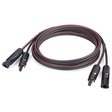 VALEMO Solar Cable 20 Feet 2x10 AWG Twin Wire Solar Extension Cable, Copper Strand with Female and Male Connectors on Both Ends, Solar Panel Wire & Adaptor for Home, Shop and RV Solar Panels - Image 5