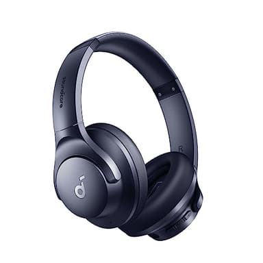 Soundcore by Anker Q20i Hybrid Active Noise Cancelling Headphones, Wireless Over-Ear Bluetooth, 40H Long ANC Playtime, Hi-Res Audio, Big Bass, Customize via an App, Transparency Mode - Image 1
