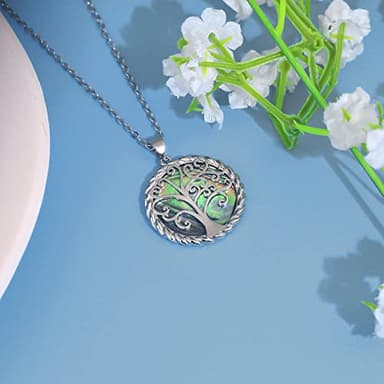 SmileBelle Mom Necklace as Mother Christmas Gifts from Daughter Son, Mom Jewelry as Birthday Gifts for Moms, Mother Necklace as Unique Sentimental Jewelry Gift for Mama - Image 3