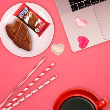 Snickers Milk Chocolate Hearts, 1.10 oz, Pack of 36 - Image 7