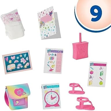 Baby Alive Time for School Baby Doll Set, 12 Inch, Back to School Toys for Girls & Boys, Blonde Hair, Preschool Gifts for Kids, Ages 3+ (Amazon Exclusive - Image 5