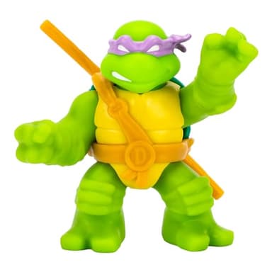 Heroes of Goo Jit Zu Teenage Mutant Ninja Turtles | 4 Pack | Super Oozy Toy Figures | Classic Donatello, Classic Michelangelo, Classic Leonardo & Classic Raphael | with Different Colored Mutations - Image 9