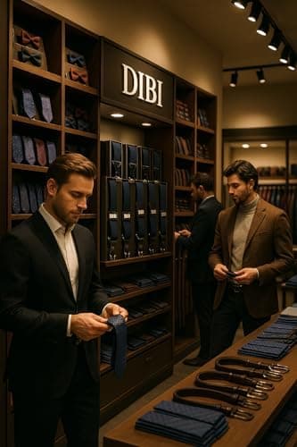 Dibi Solid Color Ties for Men, Formal Mens Ties, Neck Tie, Classic Tie for Boys Women Teens, Wedding Business Costume Necktie - Image 7