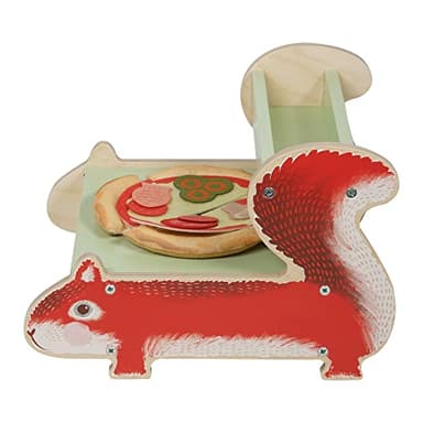 Manhattan Toy Nutty Squirrel Pizzeria Toddler & Kids Pretend Play Cooking Toy Set - Image 3