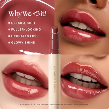 Nature Republic HONEY MELTING LIP (05 PLUM) SOFT LIP STICK, Hydrating Gloss, Moisturizing balms, Sheer tint, Shine & Glowy Finish, korean make up - Image 3