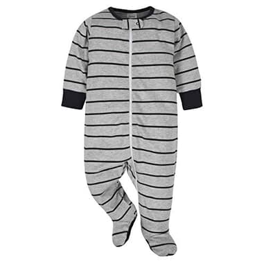 Onesies Brand Baby Boys' 4-Pack Sleep 'N Play Footie, Gold Hungry, Newborn - Image 3