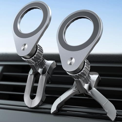 eSamcore Fits MagSafe Car Mount [2 Pack], Magnetic Phone Holder for Car Vent Strong N52 Magnets Air Vent Cell Phone Holder Clip for iPhone 17/16/15/14/13/ Pro Max - Image 1