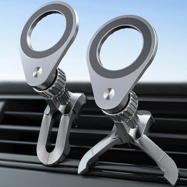 eSamcore Fits MagSafe Car Mount [2 Pack], Magnetic Phone Holder for Car Vent Strong N52 Magnets Air Vent Cell Phone Holder Clip for iPhone 17/16/15/14/13/ Pro Max - Image 1