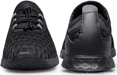 DOUSSPRT Women's Water Shoes Quick Drying Sports Aqua Shoes DarkBlack Size 7 - Image 6