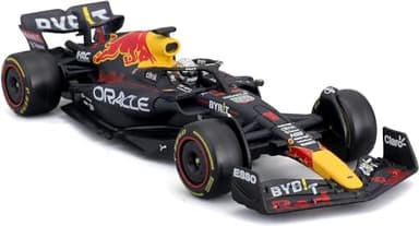Maisto 1:43 Race Oracle Red Bull Racing RB18 (2022) w/Driver: Verstappen #1 - Image 5