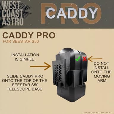 ZWO Seestar S50 - Caddy Pro (Storage Caddy with Integrated Bubble Level) - Image 6