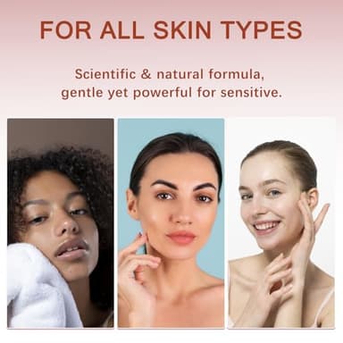 Facial Hair Removal Cream Kit for Women – Depilatory & Post Care Soothing Cream, 4 Min Painless & Flawless Face Hair Remover, Gentle Plant Formula for Sensitive Skin - Image 5