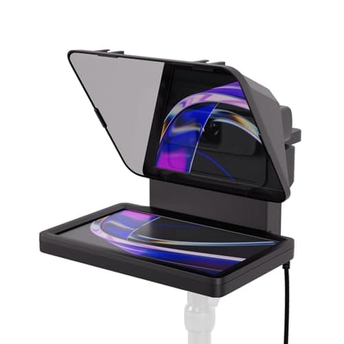 Elgato Prompter – Teleprompter with Built-in Screen for YouTube, Twitch, Zoom, MS Teams and More, Supports DSLR/Webcam/Smartphone, Drag & Drop Monitor Display, Works with Mac/PC & Stream Deck - Image 1