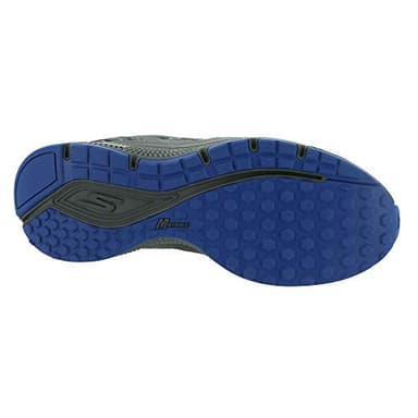 Skechers mens Go Run Consistent - Performance Running & Walking Shoe Sneaker, Charcoal/Blue, 12 US - Image 5