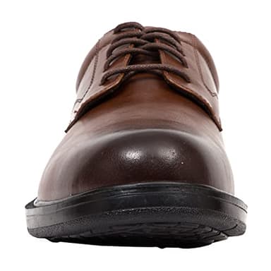 Deer Stags Men's Times Plain Toe Oxford,Brown2,8 W - Image 2