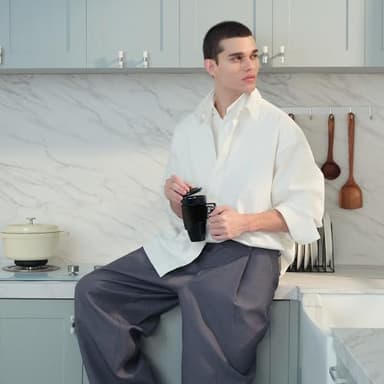 Pukomc Gun mug,Ceramic Coffee Mug,Fathers Day Dad Gifts, Birthday Gifts for Men and Women Revolver Coffee Mug for Cappuccino Latte or Hot Tea (16OZ) (Black) - Image 5