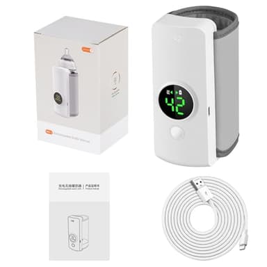 Portable Bottle Warmer for Travel, Fast Warming Comfortable Baby Feeding On The Go, Waterless Milk Warming with Battery-Powered for Home Outdoor - Image 7