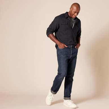 Amazon Essentials Men's Slim-Fit Jeans - Discontinued Colors, Dark Wash, 38W x 29L - Image 8